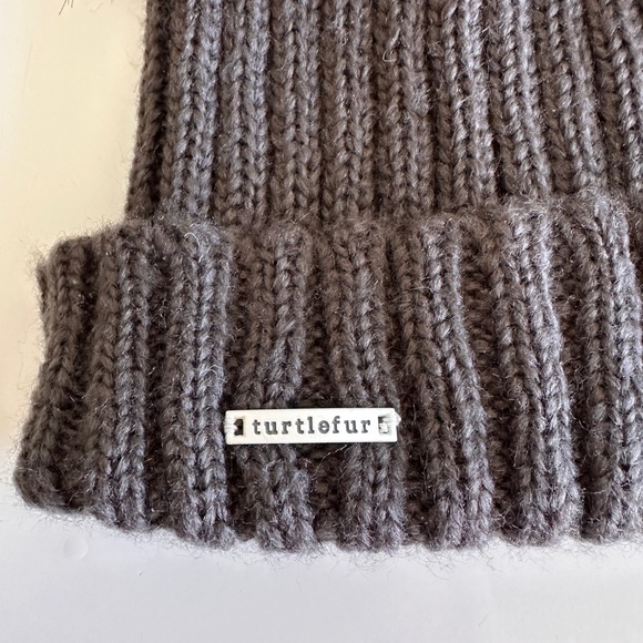 NEW Turtlefur Winter Hat with Ears Pom Poms - Picture 5 of 6